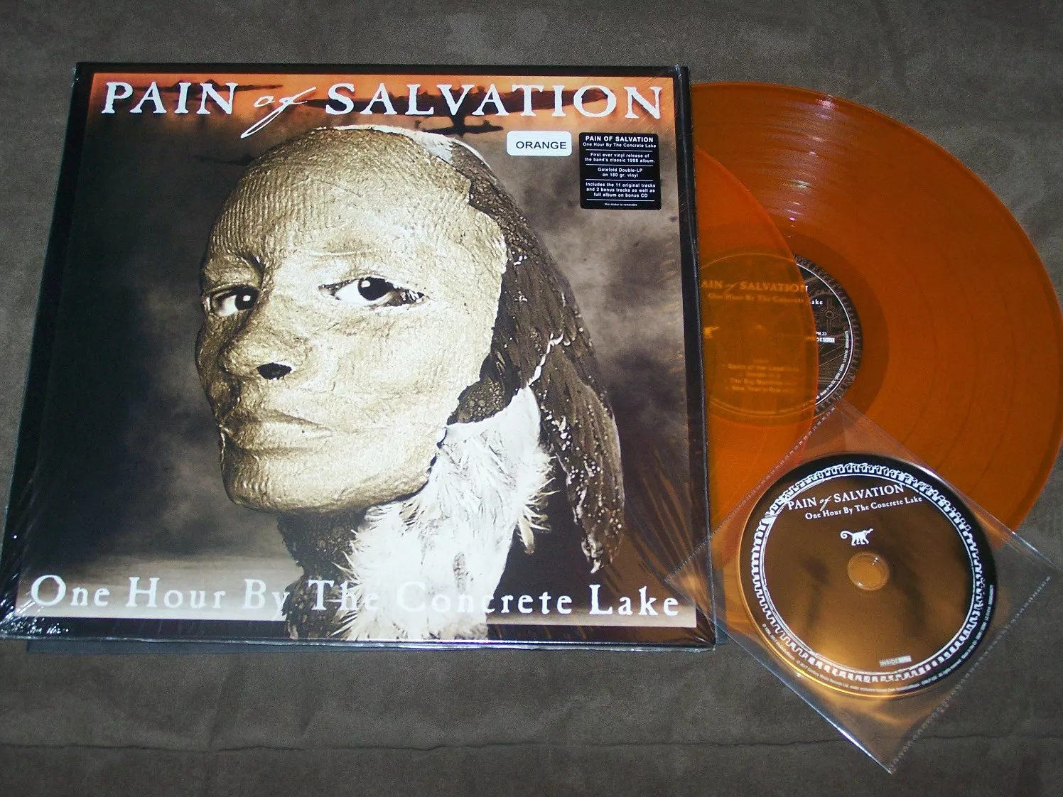 Pain Of Salvation One Hour By The Concrete Lake / transp. orange 2LP 100... - $99.00