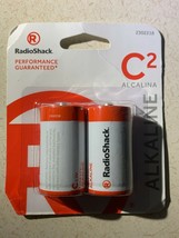2-Pack Radio Shack Alkaline Batteries 1.5V LR14 EXP. 10-2025 Battery New - £6.38 GBP