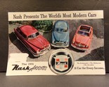 The 1951 Nash Airflytes Sales Brochure A Car for Every Income - £53.50 GBP