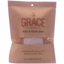 Dermaharmony Aloe, Cucumber &amp; Bentonite Clay 2% Pyrithione Zinc Soap by Grace of - £8.73 GBP