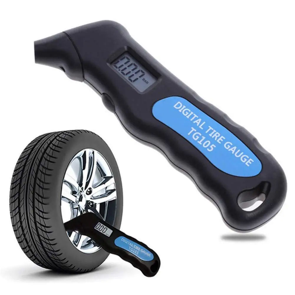 Mini Digital  Tyre Air Pressure Gauge Meter LCD Display Manometer Barometer Test - $98.71