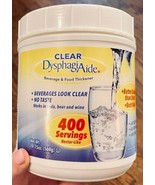 Clear Dysphagiaide Instant Beverage And Food Thickener Powder GMO Free E... - £21.95 GBP