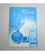TESEC Corp. Semiconductor Equipment Catalog 1982-83 Edition - $358.94 MXN