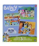 Bluey 18/24 Piece 3-Pack Puzzle Set Multi-Color - $12.98