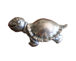Vintage Sterling Silver 925 Turtle Brooch Pin Tortoise ~14grams - 1.8&quot; L... - $22.00