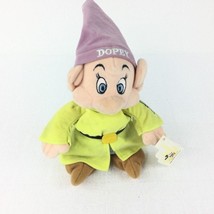 Disney Dopey Plush From The Seven Dwarfs Dopey Bean Bag Disney World Exclusive  - £11.69 GBP