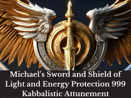 Michael&#39;s Sword and Shield of Light and Energy Protection 999 Kabbalisti... - £21.10 GBP