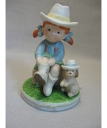 Figurine Genuine Porcelain Jenny Mae Buckaroos  Napco Design By Jim Skinner - £7.93 GBP