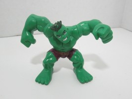 Marvel Super Hero Squad Incredible Hulk Action Figure Hasbro 2008 brown shorts - £4.12 GBP