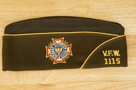 US Military VFW 1115 Garrison Cap Mens Veterans of Foreign Wars Hillsvil... - £27.53 GBP