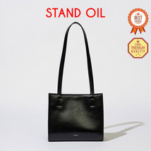 [STAND OIL] Oblong bag Mini Black Korean Brand Women&#39;s Bag - £103.91 GBP