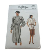 Vogue Sewing Pattern 9335 Shirt Skirt Dress Career Outfit Easy 8 10 12 U... - $9.99