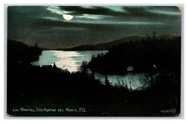 Moonlight Baddeck Cape Breton Nova Scotia Night Canada UNP DB Postcard S14 - £3.97 GBP