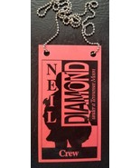 NEIL DIAMOND - VINTAGE TENNESSEE MOON 1996 TV CONCERT LAMINATE PASS THE ... - £31.02 GBP