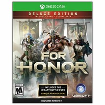 Ubisoft Video Game For Honor Deluxe Edition Trilangual Xbox One Very Good - $8.41