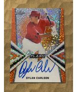 2019 Leaf Flash Dylan Carlson ORANGE Autograph #03/10 Auto - €51,59 EUR