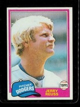 Vintage 1981 Baseball Trading Card Topps #440 Jerry Reuss Dodgers Pitcher - £6.24 GBP