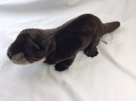 FOLKMANIS HAND PUPPET BROWN RIVER OTTER FULL BODY - 18&quot; LONG - $376.60 MXN