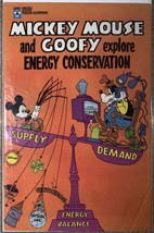 Mickey Mouse &amp; Goofy Explore Energy Conservation (Disney Media Co, 1978) - £5.33 GBP
