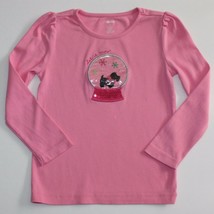 Gymboree Cheery All The Way Let It Snow Scottie Snow Globe Top Shirt 4 - £8.00 GBP