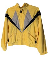 Jamie Sadock Yellow Bomber Jacket / Navy Trim (S) - $571.18 MXN