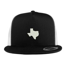 Trendy Apparel Shop Texas State Map Embroidered 5 Panel Flat Bill 2-Tone Trucker - £20.03 GBP