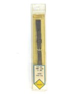 Twist On By Speidel 11mm Brown Genuine Leather Watch Band With Gold-tone... - $15.63