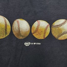 Vintage New Atlanta Braves Blue MLB Baseball T-Shirt Concepts Sport 2000... - $28.95