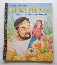KING MIDAS And The Golden Touch ~ Vintage Childrens Little Golden Book 1... - $9.49
