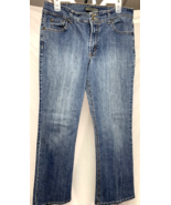 Women’s Nine West Jeans Size 14 Arianna DB2208R Missy Blue Flared J2 - $12.86