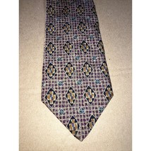Nordstrom Men&#39;s Silk Tie by Robert Talbott Best of Class, Geometric Pattern - $9.90