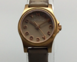 Marc By Marc Jacobs Henry Watch Women 20mm Rose Gold Tone Leather New Ba... - $34.64