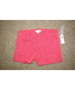 Old Navy Girls Toddler Denim Shorts Pink Size 4T Adjustable Waist NWT - $7.50