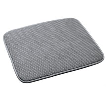 Norpro 18 by 16-Inch Microfiber Dish Drying Mat, Grey (359G), Pack of 1 - $15.99