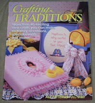 Crafting Traditions - Sunflower Bag Keeper, Country Lanterns May-June 1998 - $26.22