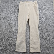 Levis Pants Womens 29x32 Cream Corduroy 725 High Rise Bootcut Boho - $39.95