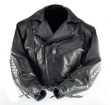 Bill Wall Leather Personnalisé Cuir Veste Motard Marilyn Monroe Superbe ! XS/S - $2,598.77