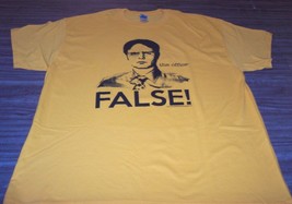 The Office Dwight Schrute False T-Shirt Mens Xl New - £15.64 GBP