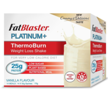 Naturopathica FatBlaster Platinum+ ThermoBurn Weight Loss Shake Vanilla ... - £83.38 GBP