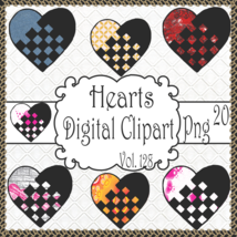 Hearts Digital Clipart Vol. 128 - $1.25