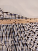 IZOD Button-Down Collar Short Sleeve XL Collar/Polyester Men's Shirt Plaid image 5