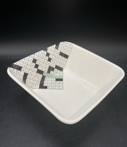 Fishs Eddy New York Times Crossword Puzzle 6” Square One Cereal Bowl - €21,48 EUR