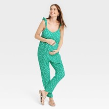 NEW The Nines by HATCH™ Short Sleeve Flounce Maternity Jumpsuit XS - £14.39 GBP