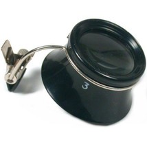 3X Eye Loupe for Glasses Jewelers Gemologists Magnifier - £6.29 GBP