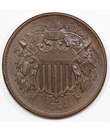  1864 2c Two Cent Piece.   Metal: Bronze    20230047 - £71.37 GBP