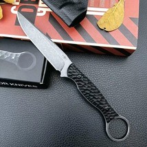 New Fixed Blade Claw Knife ,D2 Blade G10 Handle EDC Tool Utility With Kydex - £35.60 GBP