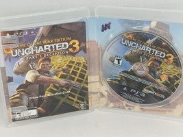 Uncharted 3: Drake&#39;s Deception GOTY Edition (PS3, 2011) PlayStation 3 Game - $9.79