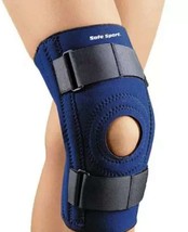 FLA Stabilizing Knee Support Spiral Stays, Horseshoe Stabilizer (Navy) Medium - £19.69 GBP