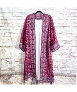 Sundance Cascade Ridge Quilted Kimono Robe Size Medium/Large - $1,543.47 MXN