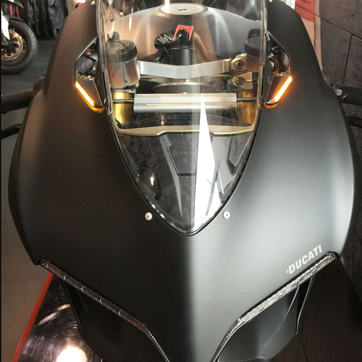 NRC 2013 - 2015 Ducati 899 Panigale Mirror Block Off Turn Signals - $119.95